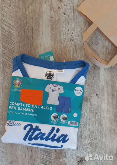 Футбольнач форма размер 110/116, 146/152