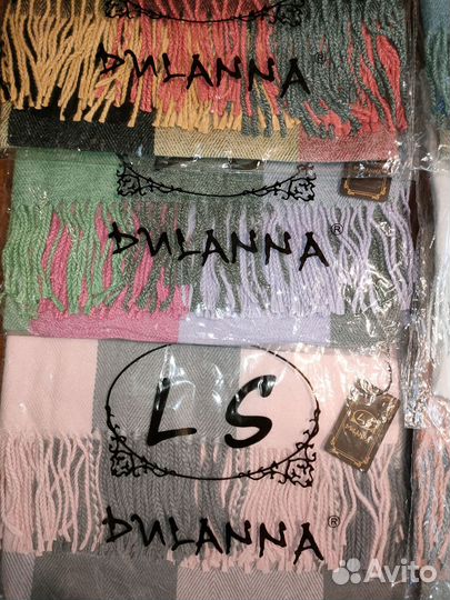 Шарф платок шаль шерсть кашемир