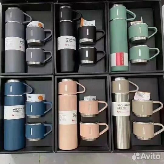 Термобутылка Вакуумный Набор