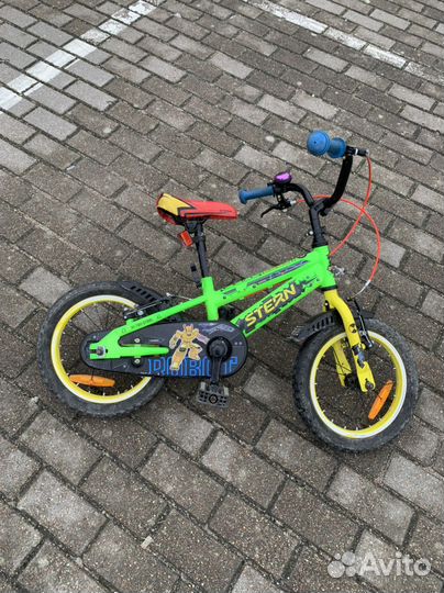 Велосипед детский 14 колеса от 3-6лет