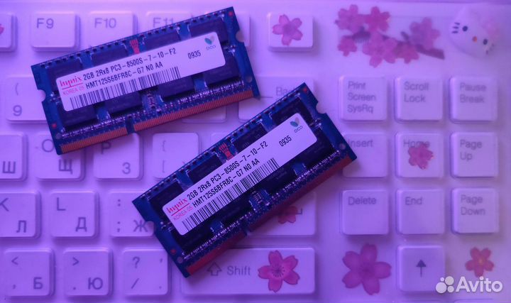 Оперативная память hynix DDR3 2gb x2