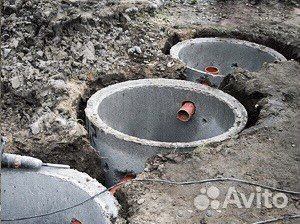 Септик из бетонных колец