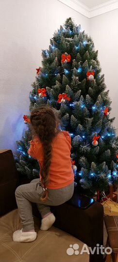 Елка искусственная заснеженная 2022г