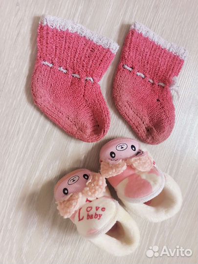 Вещи пакетом для девочки 6-12 мес