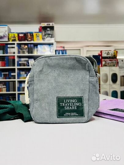 Сумка на плечо для фотоаппарата Amberry Серый