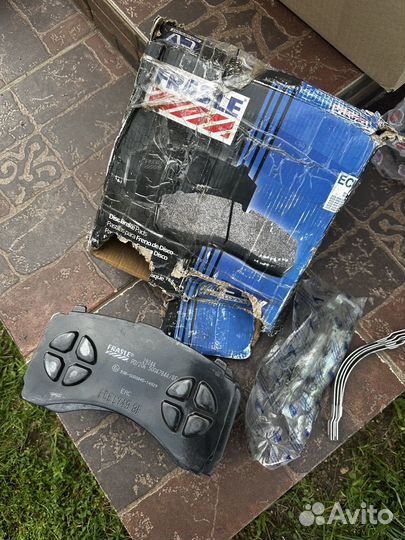 Тормозные колодки передние frasle и втулки