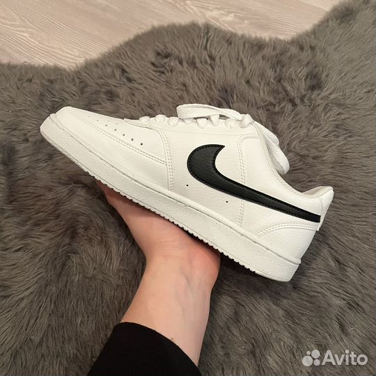 Кроссовки nike court vision женские белые 38,5eur