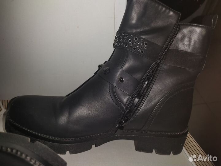 Полусапоги искусственная кожа байка