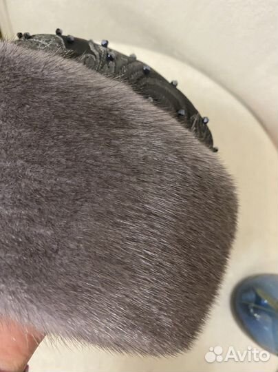 Шапка меховая норковая женская