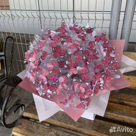 Букеты из бабочек