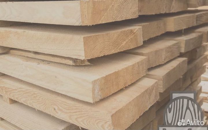 Доска обрезная 90х100х6000