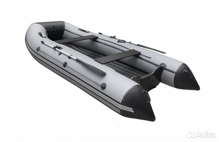 Лодка orca 360 нд серая