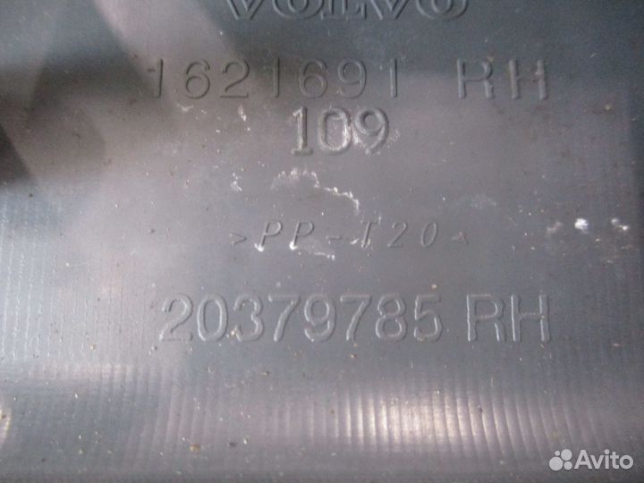 Накладка порога правая Volvo 1621691