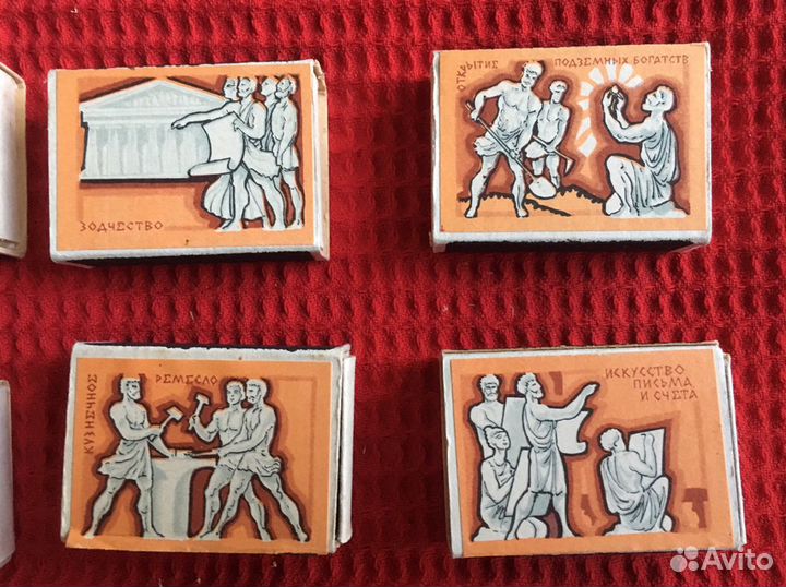 Набор спичек времён СССР