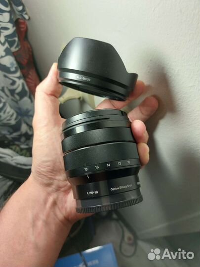 Объектив Sony 10-18mm f4