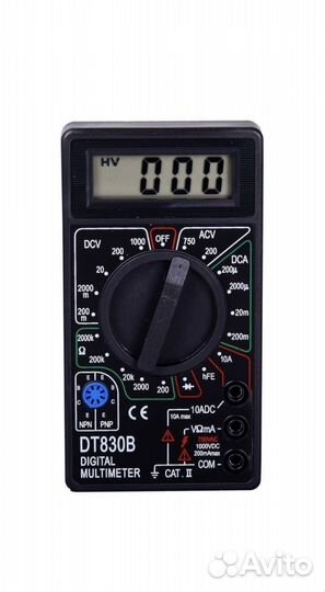 Мультиметр цифровой и тестер напряжения