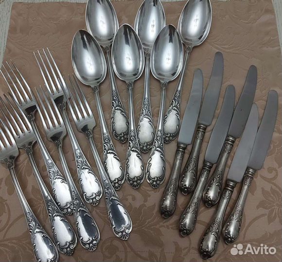 Мельхиоровые приборы зиш роял