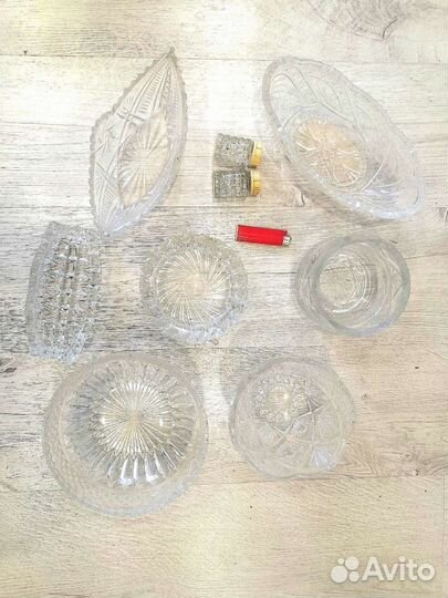 Ваза хрустальная СССР