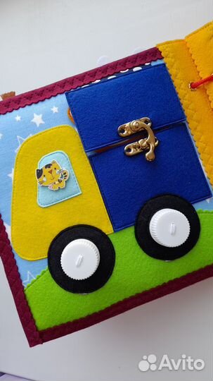 Книжка из фетра