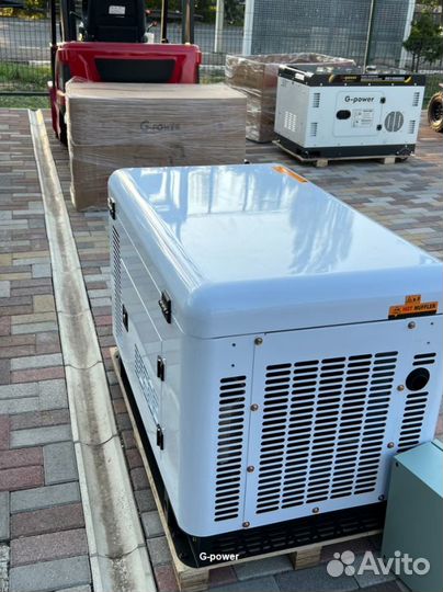 Генератор дизельный 13 kW G-power DG15000S однофаз