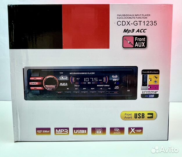 Автомагнитола CDX-GT1235