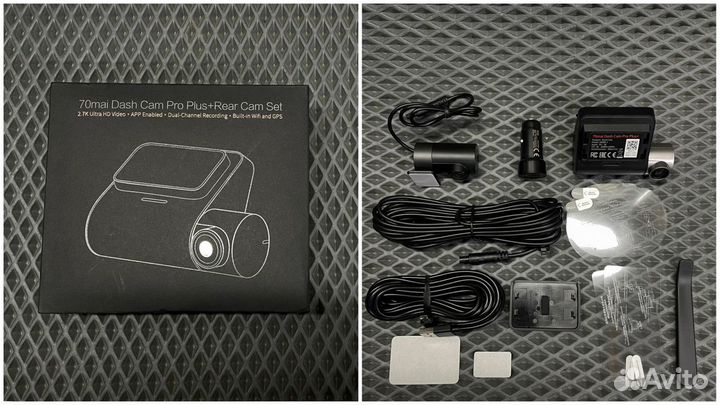 70MAI Dash Cam Pro Plus A500S-1 с 2 камерами