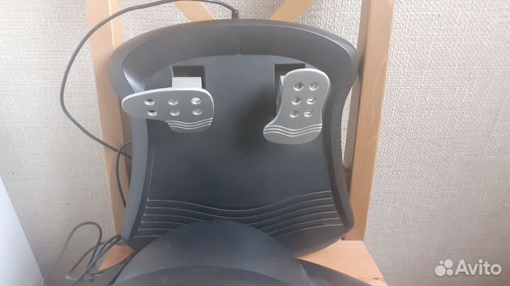 Игровой руль с педалями logitech speed wheel 3