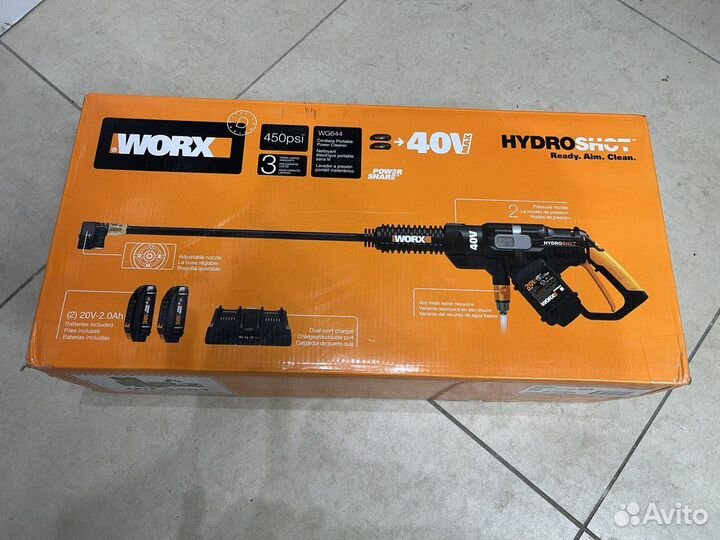 Мойка высокого давления Worx WG 644