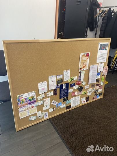 Доска пробковая 100 на 150