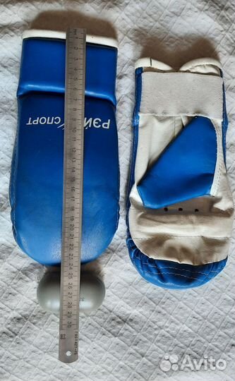 Перчатки снарядные рэй спорт