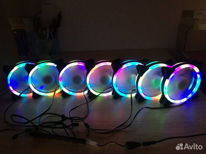 RGB Кулер вентилятор для пк 120