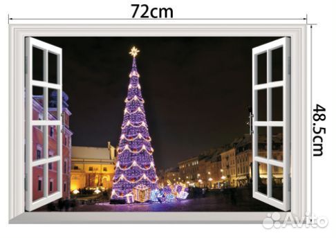 Интерьерные наклейки