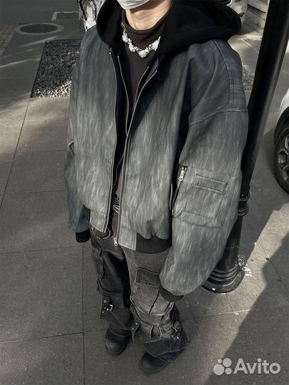 Бомбер Balenciaga type (opium x Vultures)