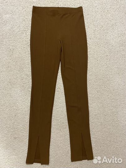 Легинсы лосины брюки в рубчик H&m S-M