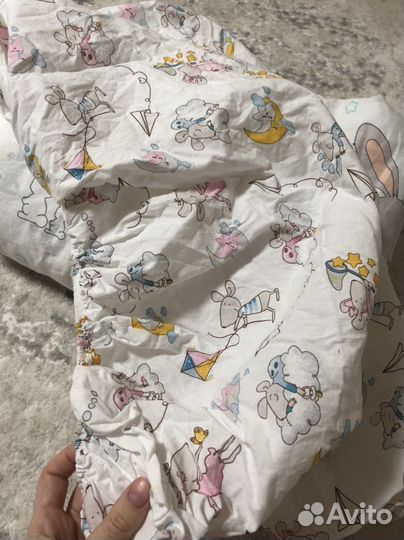 Детское одеяло в кроватку