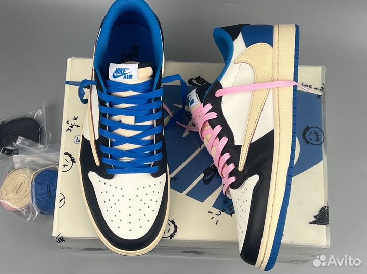 Travis Scott x Nike Air Jordan 1 Low Fragment