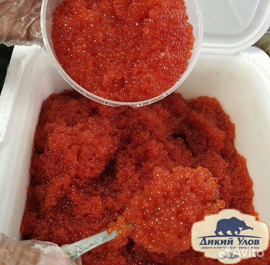 Красная икра горбуша / кета доставка 500гр