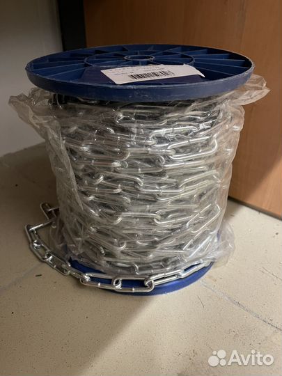 Цепь стальная 30м 5мм