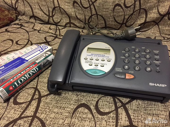 Факсимильный аппарат sharp-FO 85