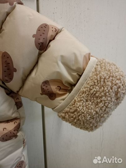 Комбинезон зимний новый 80 размер