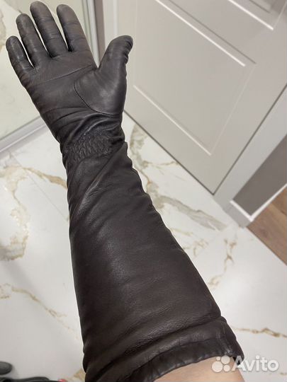 Перчатки кожаные labbra