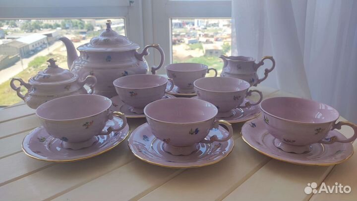 Чайный сервиз 15предметов 6персон