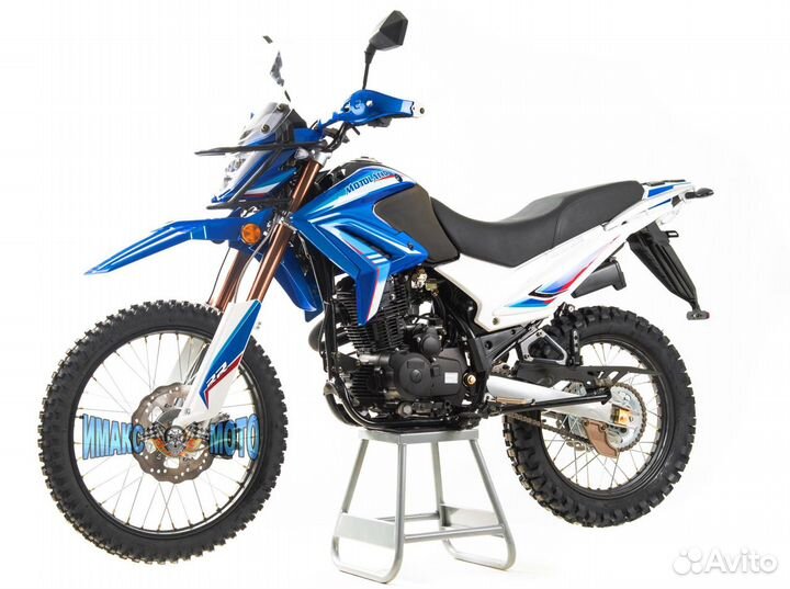 Мотоцикл Кросс Motoland XR250 Enduro 172FMM синий