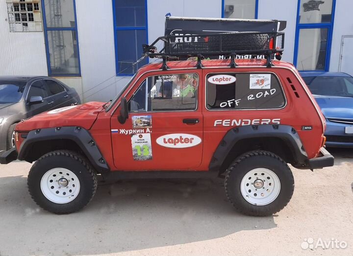 Расширители арок niva 3-дверная (максимальный рез)