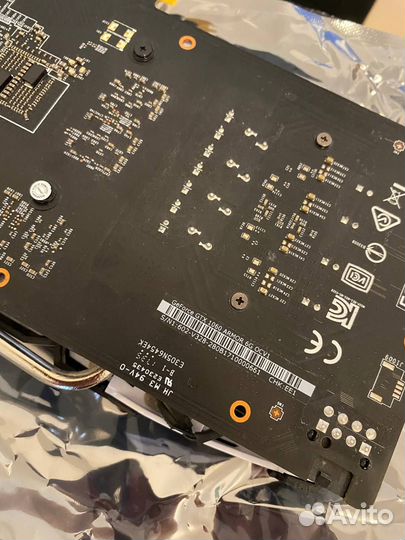 Видеокарта MSI GeForce GTX 1060 armor OC 6 GB