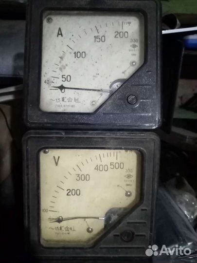 Вольтметр, амперметр СССР