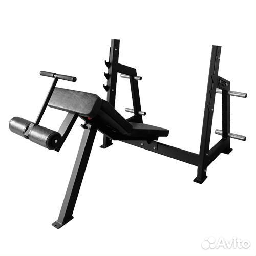 Скамья для жима под углом вниз Bronze Gym AL-306