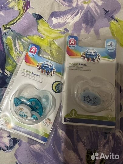 Пустышка соска для новорожденного 0-6 мес