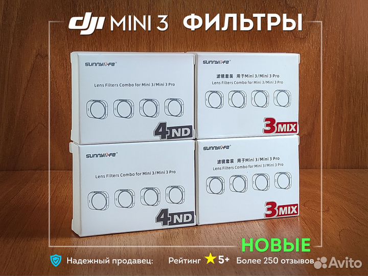 Фильтры для dji mini3 / dji mini 3 pro Новые
