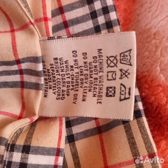 Рубашка Burberry мужская в клетку S